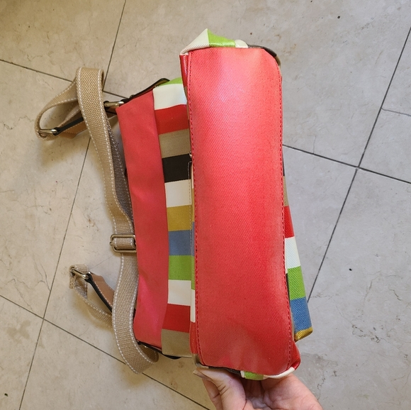 Giani Bernini multicolored striped adjustable bag - Picture 3 of 15